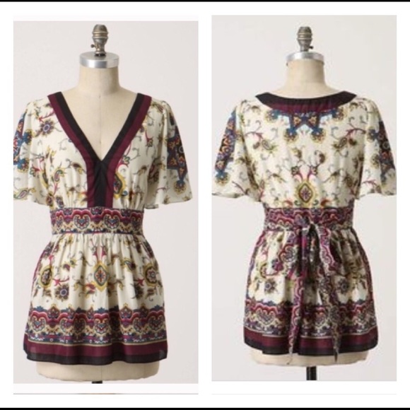 Anthropologie Tops - Anthropologie Lil Khosrow Blouse